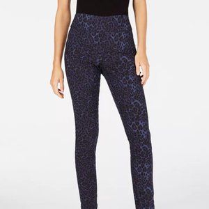 INC animal  print skinny leg pants